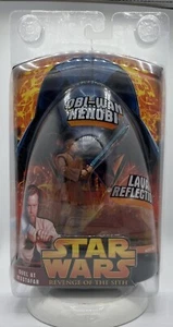 Star Wars Revenge Of The Sith Duel At Mustafar Obi-Wan Kenobi Figure Mint w/Case - Picture 1 of 7