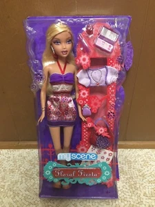 Muñeca Barbie My Scene Kennedy 2007 fiesta floral rara - Imagen 1 de 3
