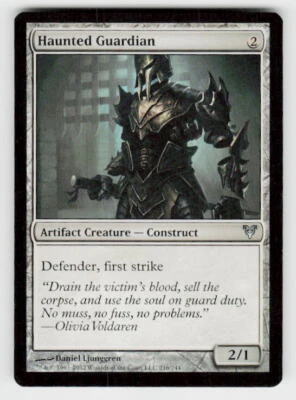 Avacyn Restored #216 Haunted Guardian - Image 1 of 2