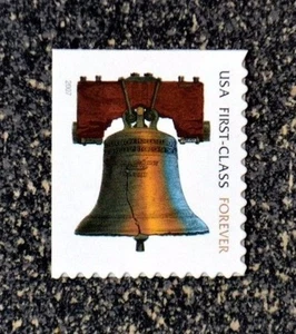 2007USA #4127 Forever Liberty Bell with medium micro Mint - Picture 1 of 1