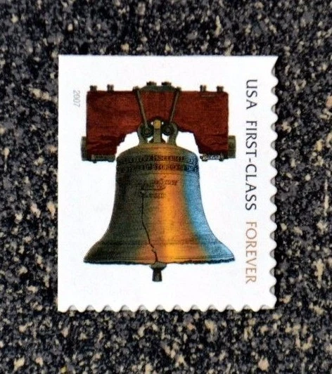 2007USA #4127 Forever Liberty Bell with medium micro   Mint  - Image 1 of 1