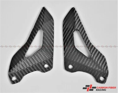 Carbon Fiber Heel Plates for Triumph Speed Triple 1050R, Street Triple 765 R & S - Image 1 of 3