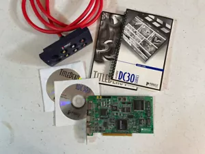 Pinnacle DC-30 miroVideo capture card, includes manuals and original software. - Picture 1 of 1