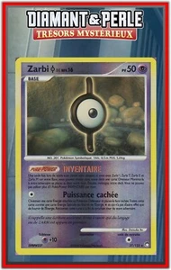 Zarbi I Reverse - DP02:Trésors Mystérieux - 37/123- Carte Pokémon Française - Picture 1 of 1