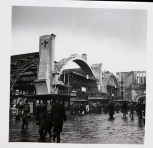großes org. Foto Bildstelle Reichsbahn Leipzig Hauptbahnhof Bauzustand 1958 - Picture 1 of 12