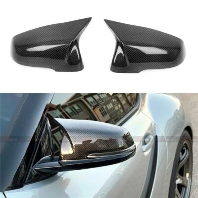 Repuesto de cubierta de espejo retrovisor de fibra de carbono para Toyota Supra A90 2018-2022 Foto 1 de 4