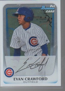 EVAN CRAWFORD  BOWMAN PROSPECTS INTERNATIONAL CARD #BP71