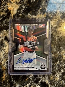 2023 Panini Elite Extra Edition - Leonardo Garcia #183 Aspirations Die-Cut... - Picture 1 of 2