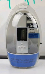 Nuevo Craig Reproductor MP3 Plus Reproductor de Video con Pantalla a Color de 1.8" CMP616F - Imagen 1 de 6