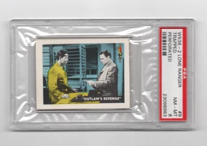 1950-60 LONE RANGER W536-2 TRAPPED - PSA 8+++++VIVID LOW POP BEAUTY,PERFORIERT! - Bild 1 von 1