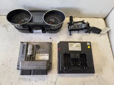 Volkswagen Polo V 6R 2015 Diesel engine ECU kit and lock set 6C0920741A UTG13137 — 第 1/4 张图片