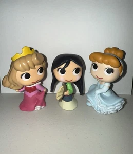 1/72 Aurora Disney Ultimate Princess Funko Mystery Minis Lot Mulan Cinderella - Picture 1 of 2