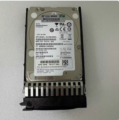 Suitable for HP 787648-001 1.2T 10K SAS 12G 2.5 J9F481 MSA storage hard drive - Image 1 of 4