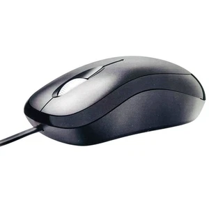 Microsoft Basic Optical Mouse Cord Black USB Model #P58-00061 New Sealed - Picture 1 of 5