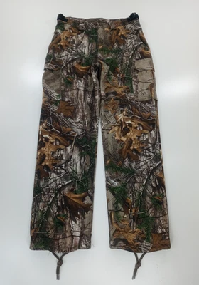 ScentLok Carbon Alloy Men Camo Cargo Pants Size M Brown Mossy Oak Realtree - Image 1 of 4