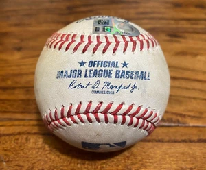 Justin Verlander Astros Spiel gebraucht PITCHED Baseball 6/9/2024 vs Angels Moniak MLB - Bild 1 von 5