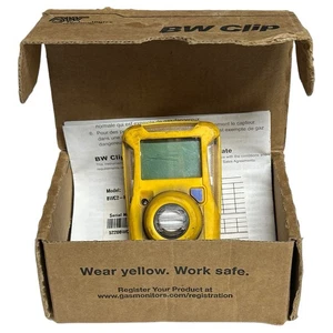 Honeywell BW Clip Single Gas Detector H2S BWC2-H - Box & Instructions - Untested - Picture 1 of 13
