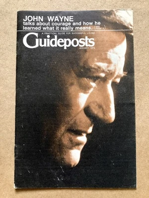 Guideposts Magazine (Vintage, January 1974) John Wayne VG! - Image 1 of 3