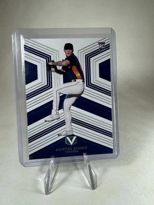 2023 Panini Chronicles Vertex #24 Hunter Brown Houston Astros RC - Image 1 of 2