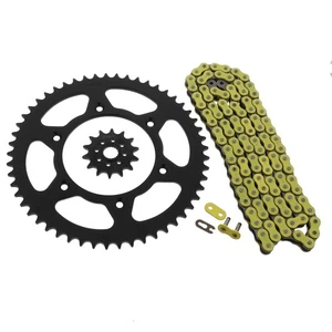2007-2013 Honda CRF250X Yellow Chain And Sprocket 14/53 116L - Picture 1 of 4