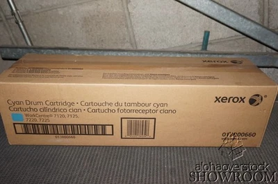 New Sealed Genuine OEM Xerox 013R00660 Cyan Drum Cartridge for WorkCentre 7120 - Image 1 of 4