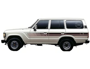 Graphic Design Stripes For Toyota Land Cruiser 60 LC60 Vinyl Side Decal Stickers - Picture 1 of 6