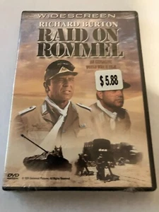 DVD Raid On Rommel 1971 Richard Burton, John Colicos, Clinton Greyn - Picture 1 of 1