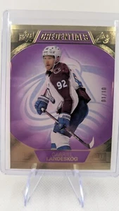 22-23 Upper Deck Credentials Gabriel Landeskog /10 - Picture 1 of 2