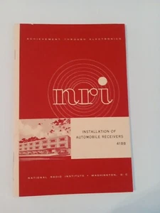 1973 Narodowy Instytut Radia Instalacja odbiorników samochodowych 41BB - Zdjęcie 1 z 6