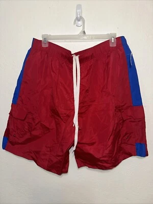 Open Trails MENS XL Swim Trunks Shorts Swimsuit Pool Board Beach Red Blue NWT B2 - Image 1 of 4