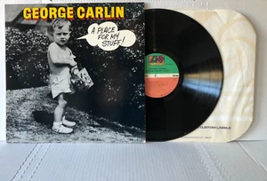 George Carlin A PLACE FOR MY STUFF Original 1981 Atlantic NEAR MINT - Picture 1 of 5