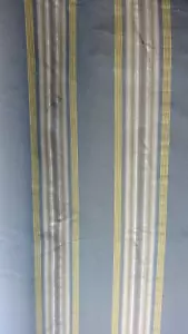 Beautiful Striped Tapestry Upholstery Fabric 55" W BTY Gold Green Tan - Picture 1 of 2