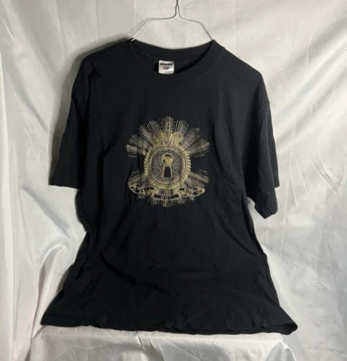 FLAWED Vtg 2000s Fall Out Boy Keyhole From Under The Cork Tree T Shirt Size L - Image 1 of 4