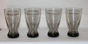 Vintage Rauchgrau Klassisch 14 Unzen Biergläser 4er Set - Bild 1 von 11
