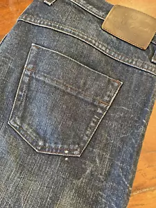 GUCCI blue cotton denim jeans color blue size 54 - Picture 1 of 13