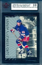 1998-99 UD Lord Stanley's Heroes #LS1 Wayne Gretzky KSA 10 GEM-MINT #132/2000