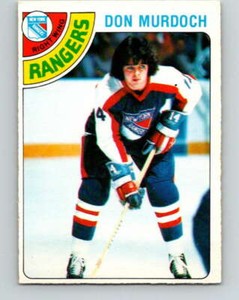 1978-79 O-Pee-Chee #11 Don Murdoch  New York Rangers V20916