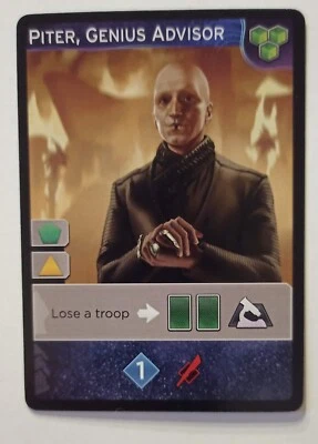 Dune Imperium Piter Genius Advisor Promo Card Board Game Dire Wolf Digital - Image 1 of 2