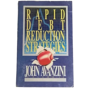 Rapid Debt Reduction Strategies By John Avanzini Volume 2 1990 Paperback - Picture 1 of 7
