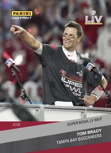 2020 TOM BRADY Panini Instant SUPER BOWL MVP Defeats Mahomes for 7th Super Bowl - Bild 1 von 1