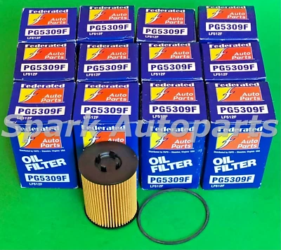 Корпус из 12 масляных фильтров двигателя FEDERATED PG5309F для CHEVROLET, CADILLAC, CH8806 - Изображение 1 из 3