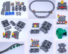 Lego Duplo Eisenbahn Schienen Gerade Kurve Weiche Kreuzung Brücke Gebraucht