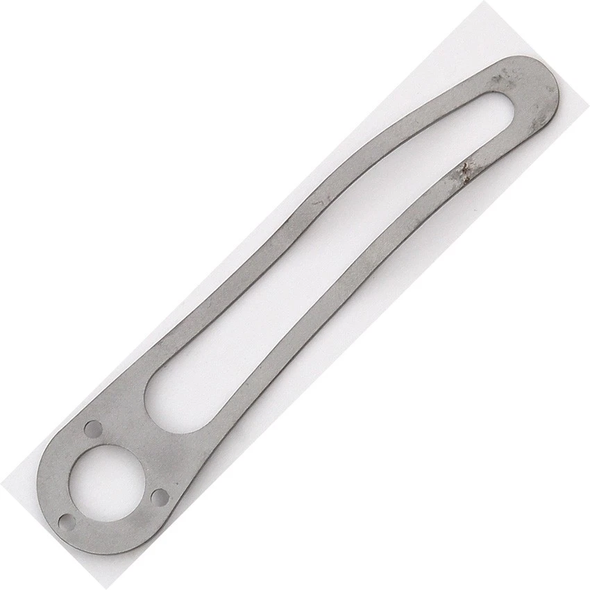 Schrade Knife Pocket Clip Replacement Stainless Steel Skeletonized Construction - Image 1 of 1