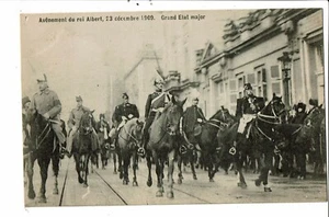 CPA Carte Postale-Belgique Bruxelles-Avènement du Roi Albert 1909 - Picture 1 of 2