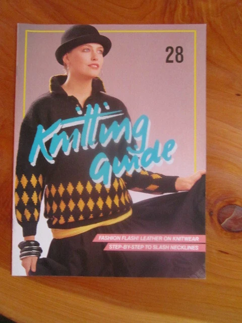 KNITTING GUIDE MAGAZINE NO. 28      GREAT **** MUST SEE - Image 1 of 1