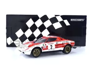 MINICHAMPS 1/18 - LANCIA STRATOS - WINNER TOUR DE CORSE 1974 155741702 - Foto 1 di 12