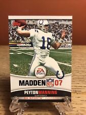 New listing
		2006 Topps Madden NFL 07 Peyton Manning EA Sports Insider Card #9