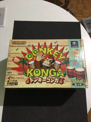 DONKEY KONGA PAK NINTENDO GAMECUBE NTSC JAPANESE JAP USATO - Immagine 1 di 4