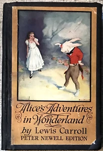 CARROLL "ALICE'S ADVENTURES IN WONDERLAND" 1923 HC VG- PETER NEWELL EDITION - Bild 1 von 4