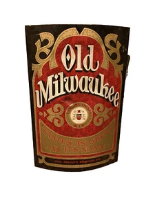 Original Old Milwaukee Beer Sign - Picture 1 of 2